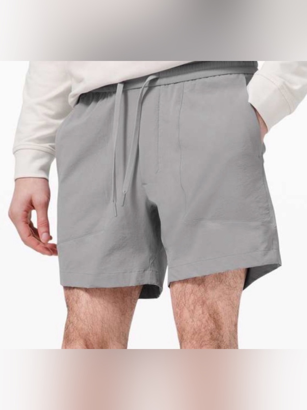 Lululemon Bowline Short 5" Ripstop Grey Size Large